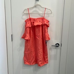 Salmon color dress